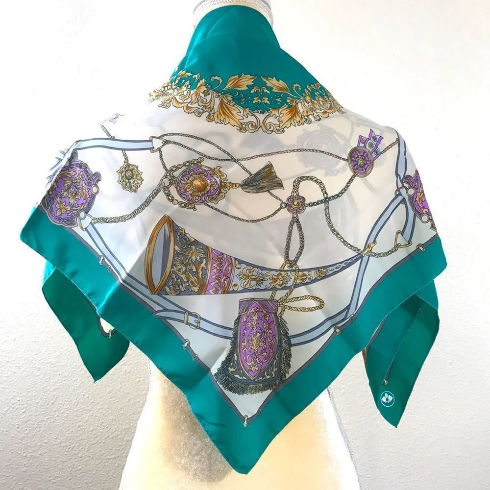 Vintage 80s Scarf
